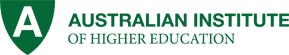 Australian Institute of Higher Ed Logo Green