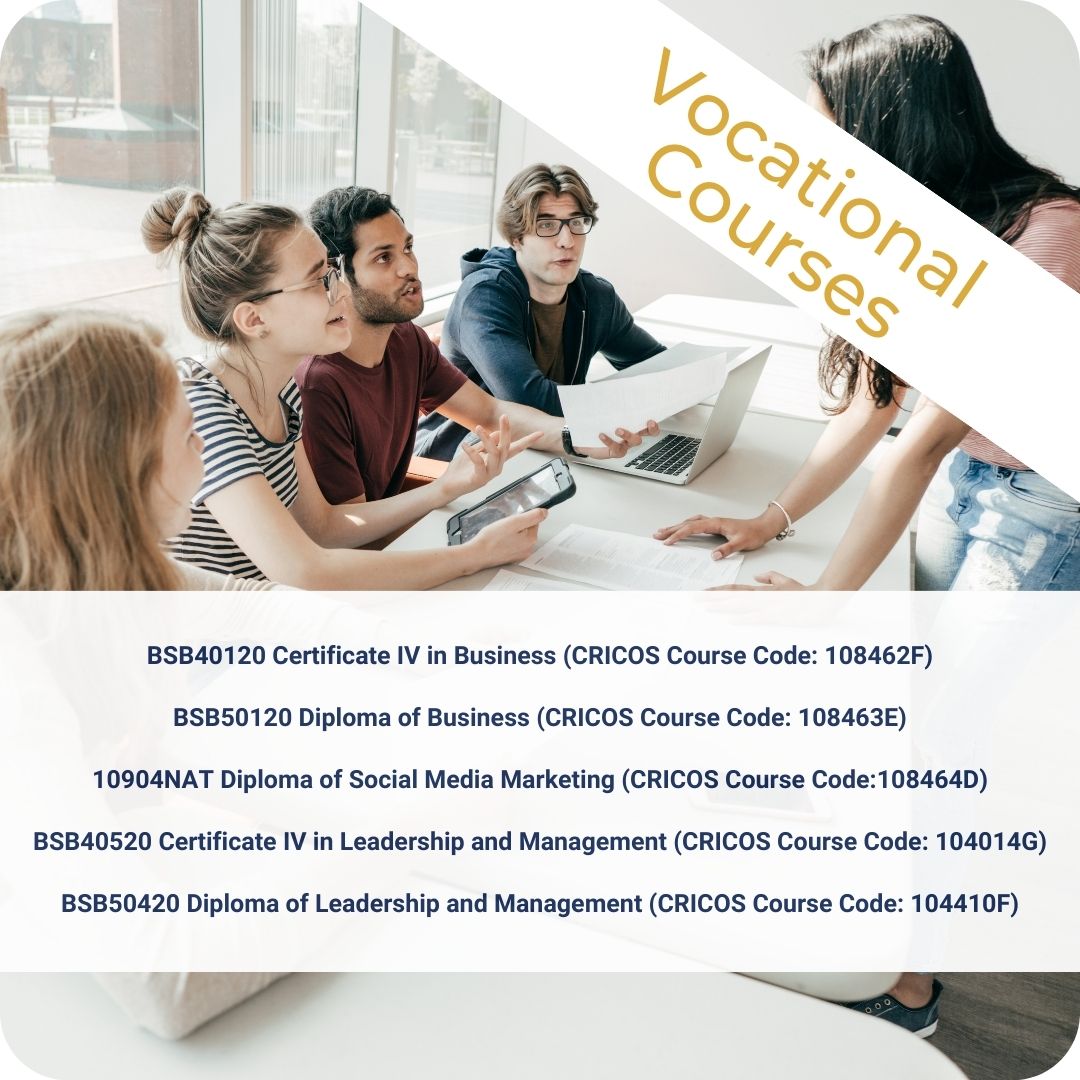 Vocational Courses for International Students